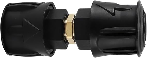 2 Pack High Pressure Quick-Fitting for Hose Connector and Power Washer M22 14mm Quick Connect Adapter Release Adapter for K2-K7 Female Fittings