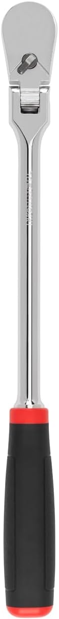 TEKTON 3/8 Inch Drive x 12 Inch Flex Head Comfort Grip Ratchet | SRH22112