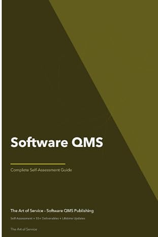 Software QMS A Complete Guide - 2021 Edition