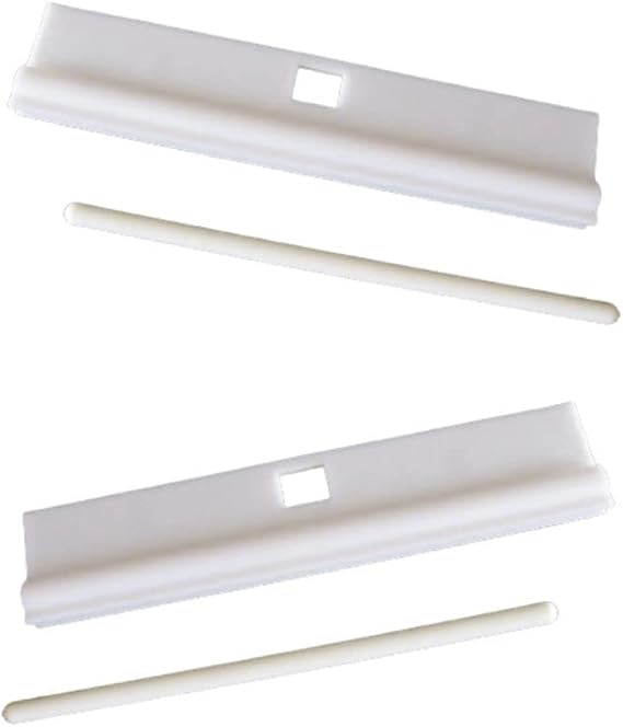 DIY Adjustable Vertical Blind Hangers 89mm White Slat Spare Parts 20 Pack