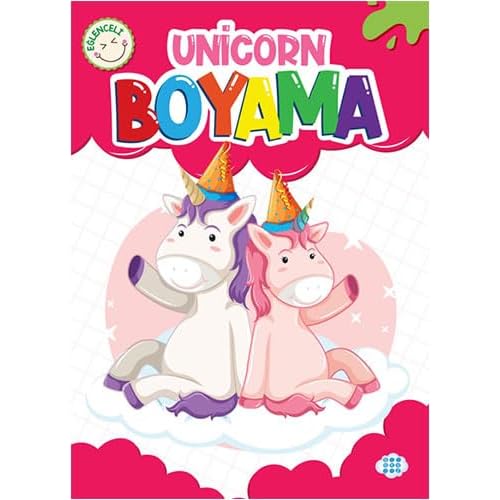 Eğlenceli Unicorn Boyama Kağıt Kapak – 25 Temmuz 2024