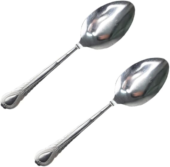 2pcs Mind Bend Spoon Magic Props Funny Bending Spoon Toy Close-up Props for Stage Performance and Home Playing