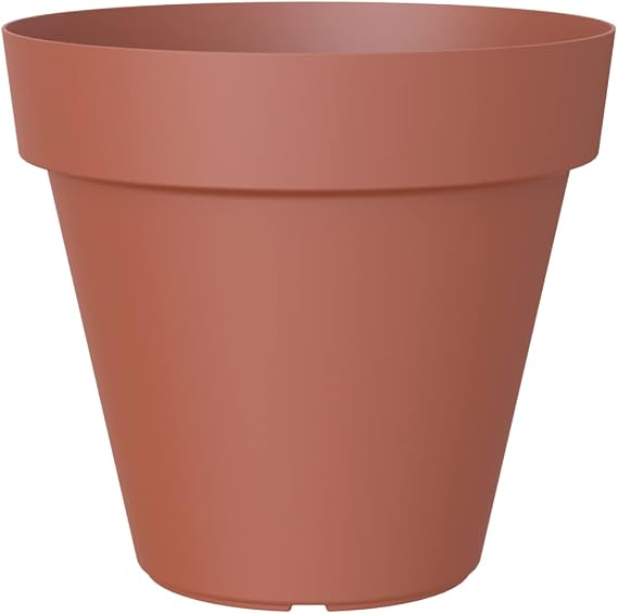 Artevasi Capri, Round plastic pot, 35cm, color: terracotta