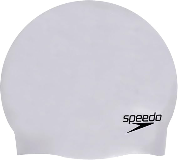 Speedo Plain Moulded Silicone Cap Swimming cap Unisex Adult