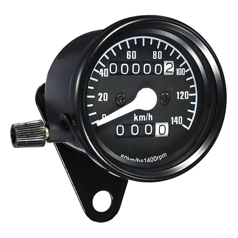 Motorcycle Speedometer, Dual Odometer With LED Backlight