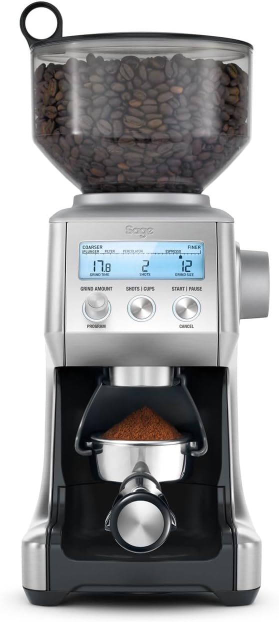 Sage Smart Grinder Pro, Brushed Stainless Steel