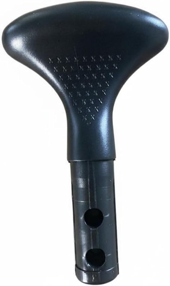 Ronyme Replacement Paddle Grip Paddle Handle Insert Universal Paddle Part Ergonomic Contoured PVC Lightweight Non Slip Hold Suitable for recreational, 2-Hole Handle