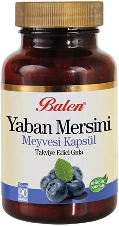 BALEN Yaban Mersini Mey. Ekst. Kapsül Bilberi 375 Mg 90 Kapsül