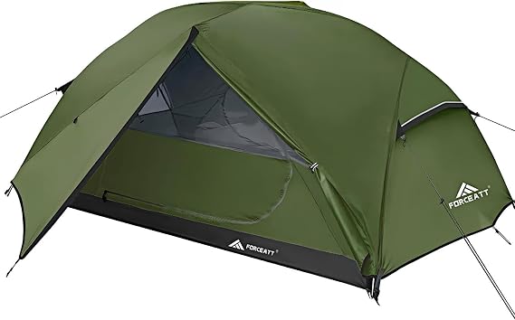 Forceatt Tent 2-3 Person Camping Tent 2 Doors Waterproof & Windproof 3-4 Season Ultralight Backpack Tent for Trekking Camping Outdoor.