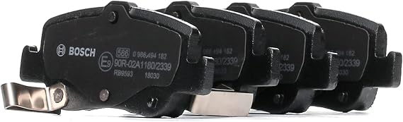 Bosch Fren Balatası, Arka Toyota Auris (2007-2012), Corolla (2013-2019) 102.5(W) x 16(T) x 45.9(H1) mm 986494182 BP1133