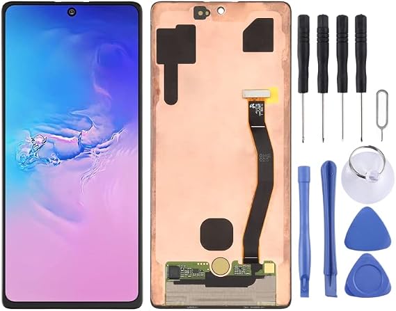 Mobile Phone LCD Display Original LCD Screen Full Assembly for Samsung Galaxy S10 Light with Digitizer Phone Accessories