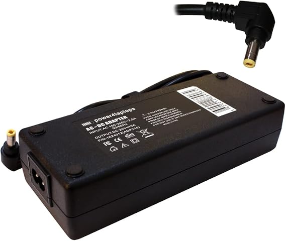 Power4Laptops AC Adapter Portable Oxygen Concentrator Power Supply Compatible With Inogen One G5