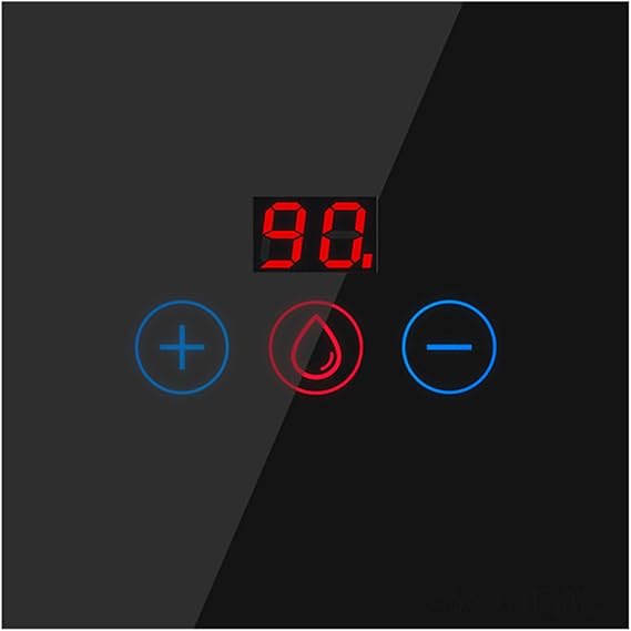 Smart Immersion Heater Timer Switch, 20A WIFI Smart Water Heater Timer Switch ith for Energy Monitoring, for Smart Wall Touch Boiler Switch with for Smart Life