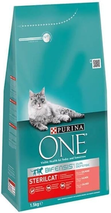 Purina One One Sterilised Somonlu Kısırlaştırılmış Kedi Maması 1.5 Kg