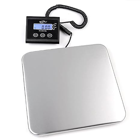 Weighmax Stainless Steel Industrial Digital Shipping Postal Scale 330 Pounds (W-4830)