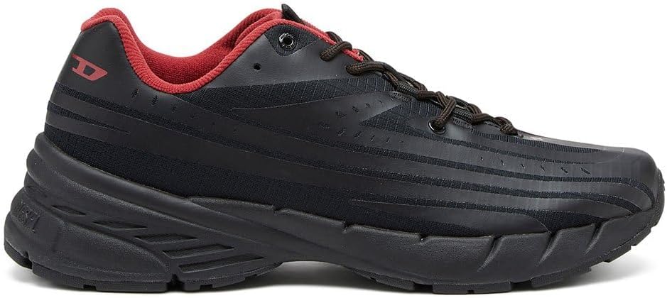 Diesel D-Airspeed Low Men's Squared Toe Sporty Strip Desig Trainers