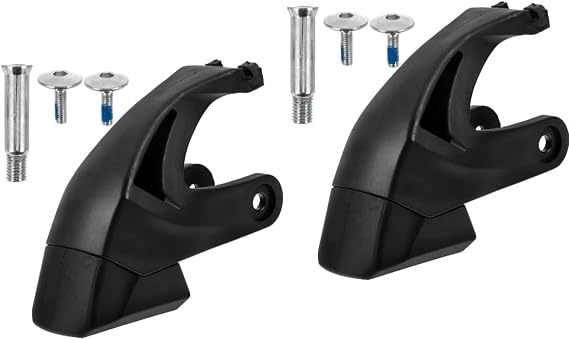 Roller Skate Brake Replacement Kit Including Skate Brake Rack Short Screws And Long Screw For Proper Inline Skate Installation(2 sets)
