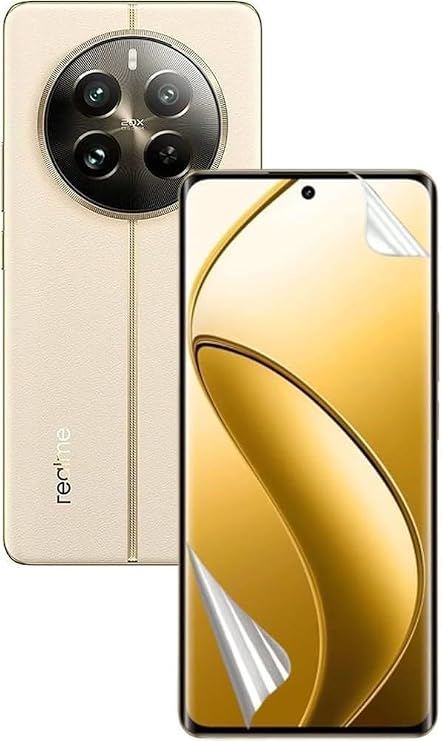 Ecr Mobile Realme 12 Pro/12 Pro+ ile Uyumlu Hidrojel Ekran Koruyucu Film HD-ŞEFFAF