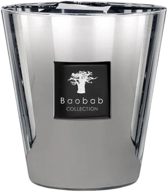 Baobab Max 16 Platinum Kerze Kerzenwachs 16cm 16x10x16 cm