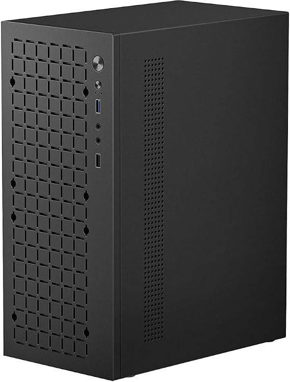 Micro ATX Case PC Case MATX Case Mini PC ITX Desktop Computer Case for Micro ATX MATX DTX ITX Mini PC with USB 3.0 Support 3.5 Inch Hard Drive Black