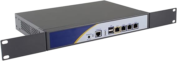 Firewall Hardware, OPNsense, Mikrotik, VPN, Network Security Appliance, Router PC, N2600 D2700, RS31, 4 x Gigabit LAN, 2 x USB, COM, VGA, Fan, 0 RAM, 0 Storage, Barebone No System