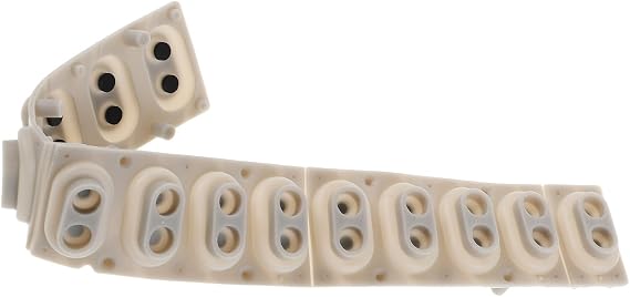 Key Contact Strip Replacement Conductive Silicone Pads for Electronic Keyboard Repair Kit Compatible with Digital Piano and Organ Keys