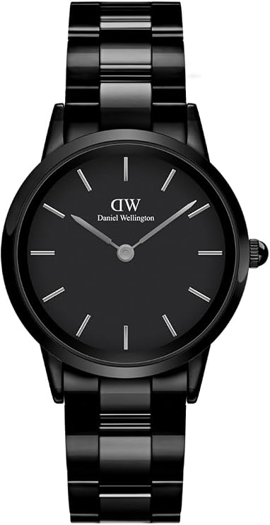 Daniel Wellington Iconic Link Ceramic Watch, Link Bracelet