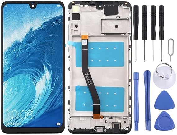 Premium LCD Screen Display Replacement OEM LCD Screen for Huawei Honor 8X Max Digitizer Full Assembly with Frame(Black)