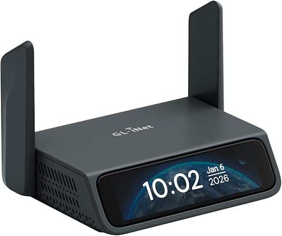 GL.iNet Comet 5G RedCap GL-RM10RC Remote KVM 4K HDMI Touchscreen Wi-Fi 6