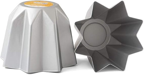 Decora 0062689 ANODIZED Aluminium Mould for PANDORO 1 kg