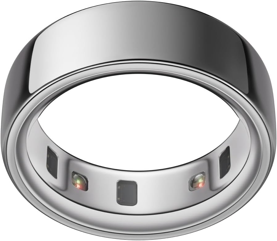 Oura Ring 4 - Silver - Size 11 - Size Before You Buy