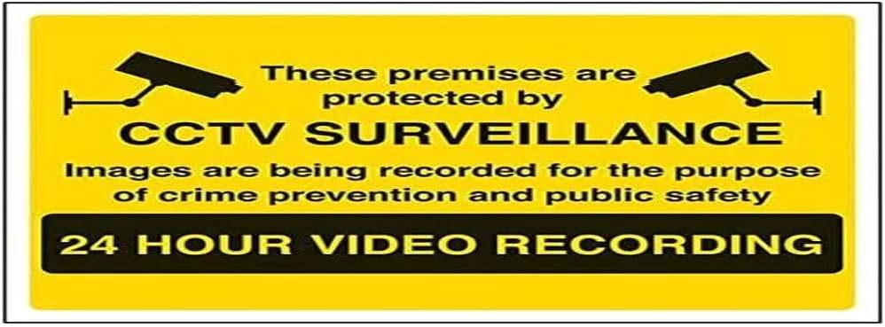 Warning Security - Images Are Recorded For Crime Prevention - 400 X 300mm