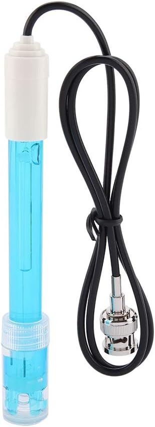 PH Probe,PH0-14 Value Acquisition Sensor,ABS PH Meters Probe with BNC Connector,for Aquariums,Hydroponics,Laboratory