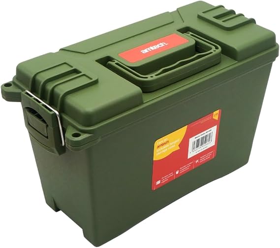Amtech - Plastic Tool Box, Waterproof Storage Box with Twin Locking Points for Secure Storage, Durable Toolbox for Daily Use, Stackable Space-Saving Design, Maximum Capacity of 4kg/ 4.7L