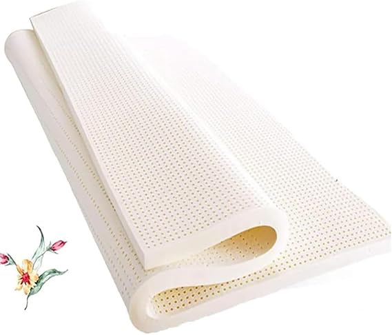 Generisch Bu lateks yatak, birinci sınıf doğal lateks yatak pedi, doğal lateks yatak, özel üretim Tatami yatak, iç kılıflı, 1 inç, 170 x 220 cm