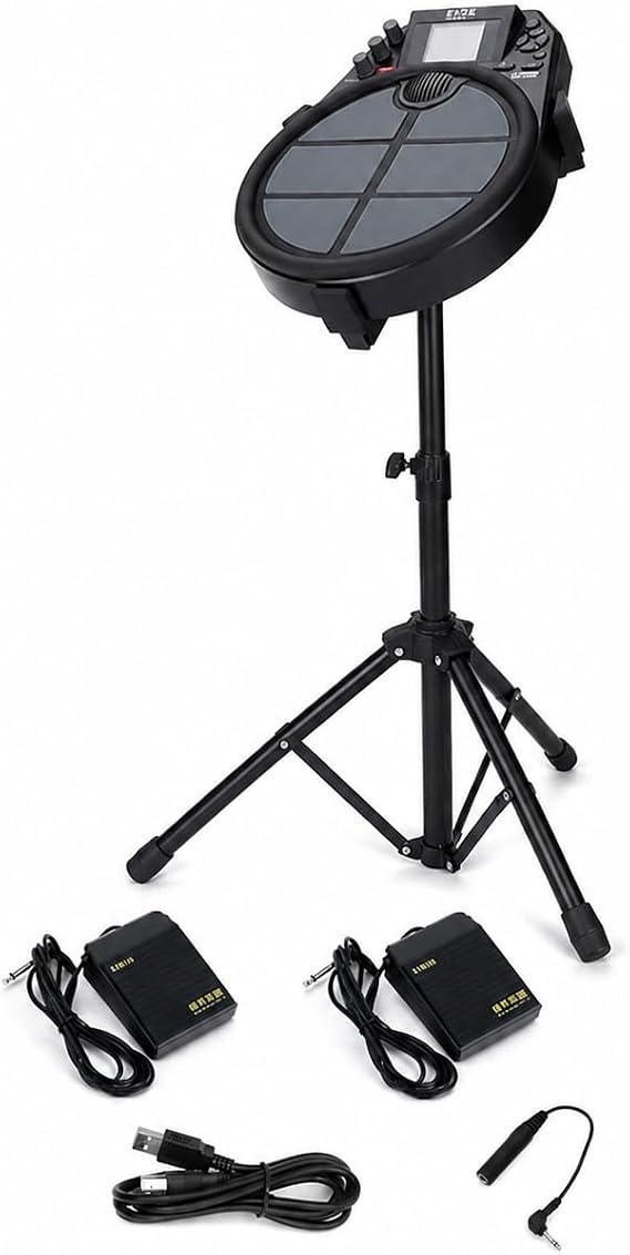 Portable Electronic Drum Set, Pad, s Electric Drum Kit, Adult Digital Percussion Instrument, Standard Package
