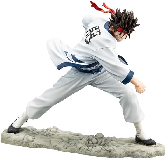 Kotobukiya TV Anime "Ruruno Kenshin - Meiji Kenden Romantan - ARTFX J Iraaku Zanosuke 1/8 Scale PVC Pre-painted Complete Figure