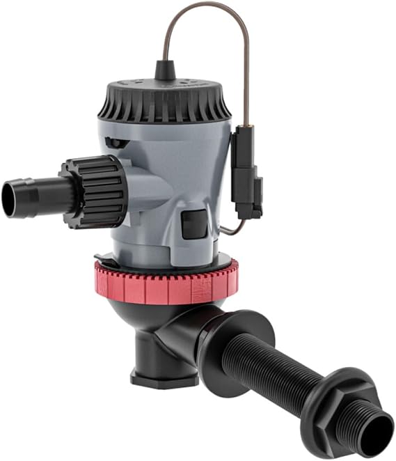 Johnson Pump Aqua O2 Flex Mount 500 GPH Aerator Pump - 12V