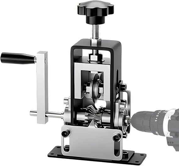 Manual Electric Cable Stripping Machine Cable Stripping Tool Stripping Diameter 1-25 mm Cable Stripping Machine with Removable Handle Wire Stripper for Recycling Cable Waste