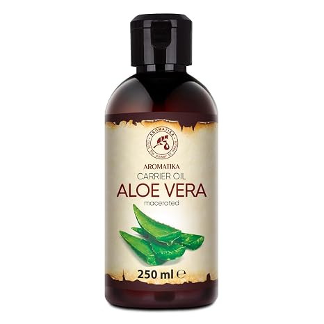Aloe Vera Oil 250 ml - Aloe Barbadensis Leaf Extract - Base Oil & Carrier