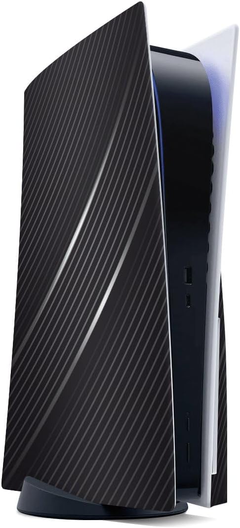 DeinDesign Skin Compatible with Sony PlayStation 5 Disc Edition Film Sticker Scratch Carbon Pattern