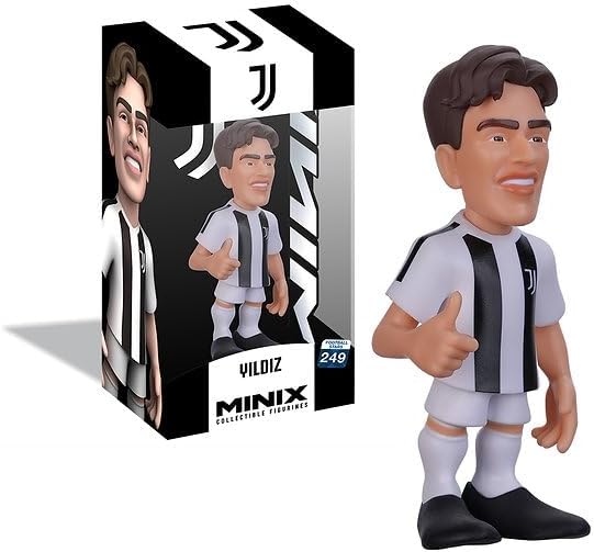 MINIX - Football Stars #249 - Juventus - Kenan Yildiz - Koleksiyon figürü 12 cm
