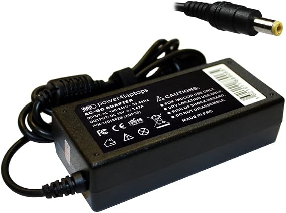 Power4Laptops AC Adapter Laptop Charger Power Supply Compatible With Sharp PC3000