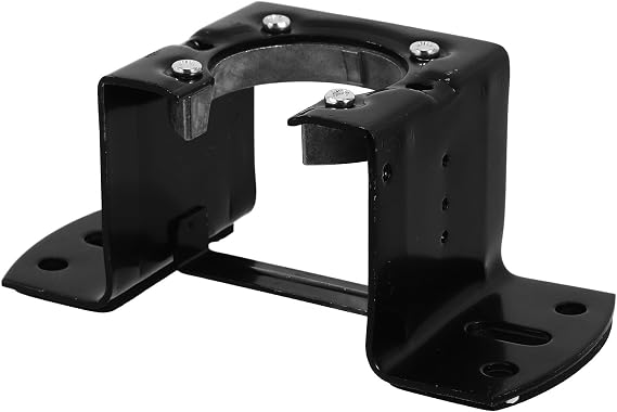 MAGICLULU Ceiling Fan Mounting Bracket Ceiling Fan Parts Iron No Tools Required User-Friendly Installation Black Suitable for Living Room and Cathedral Canopy [Energy Class A]