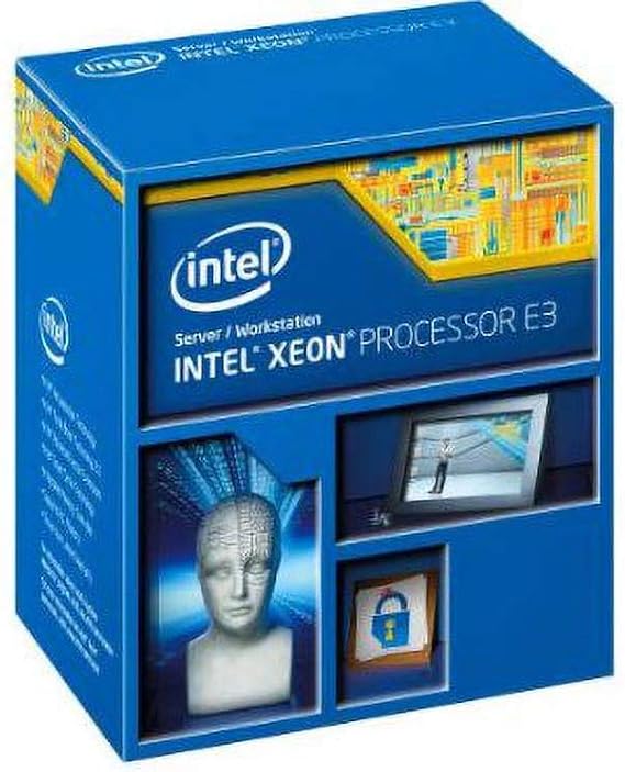 Intel Xeon E3-1220V3 CPU (3.1GHz, 4 Core, 4 Threads, 8MB Cache, LGA1150 Socket, Box)