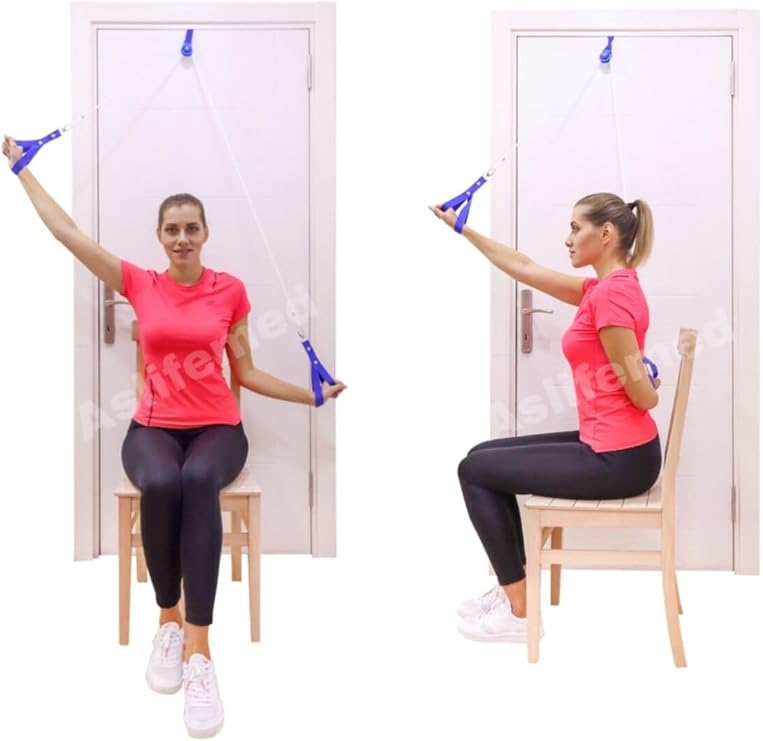 AslifeMed Omuz Makarası El Ve Bilek Destekli Omuz Makarası- Shoulder Ropepulley asliNM19