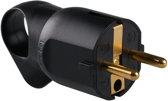 legrand 050194 Professional Socket with Pull Ring, 3680 W, 230 V, Black
