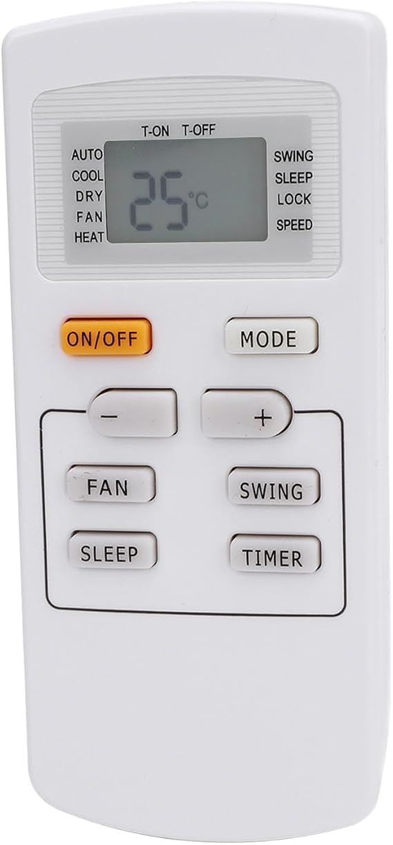 Eujgoov Long -loading Air Conditioning Systems -remote Control Replacement for Tosot GWH18QDK3DNB4D/I Comfortable Operation