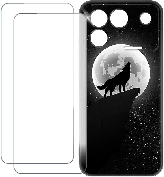 Screen Protector and Case for Honor Win RT 5G - Wolf 4