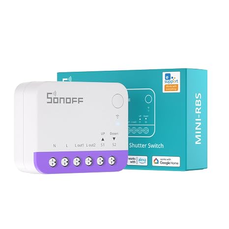 SONOFF Smart Roller Shutter Switch Pack of 4